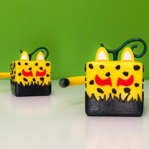 Roblox Blox Fruits – Figure di Drago, Leopardo, Kitsune, Spirito, T-Rex, Magma, Ragno, Portale e Creazione / Oggetti da collezione 3D