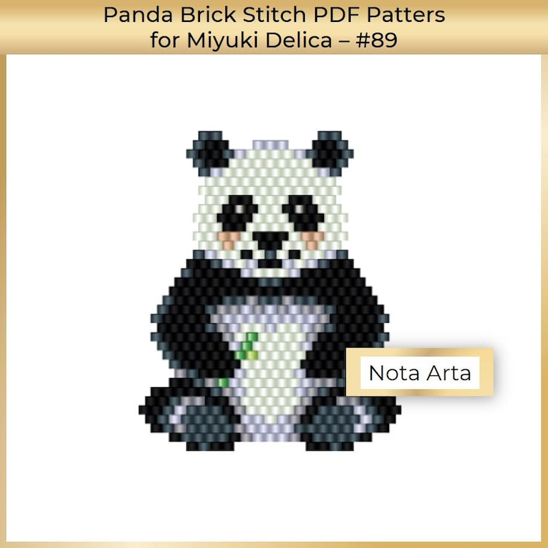 Panda Beads for Jewelry Etsy — free download