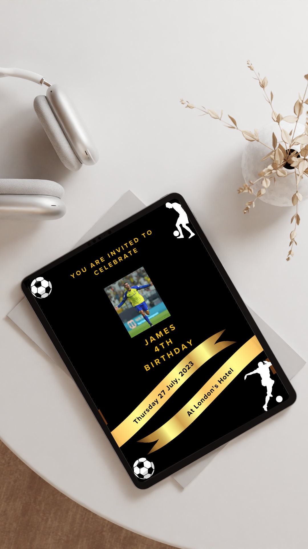 cristiano ronaldo black and gold boots