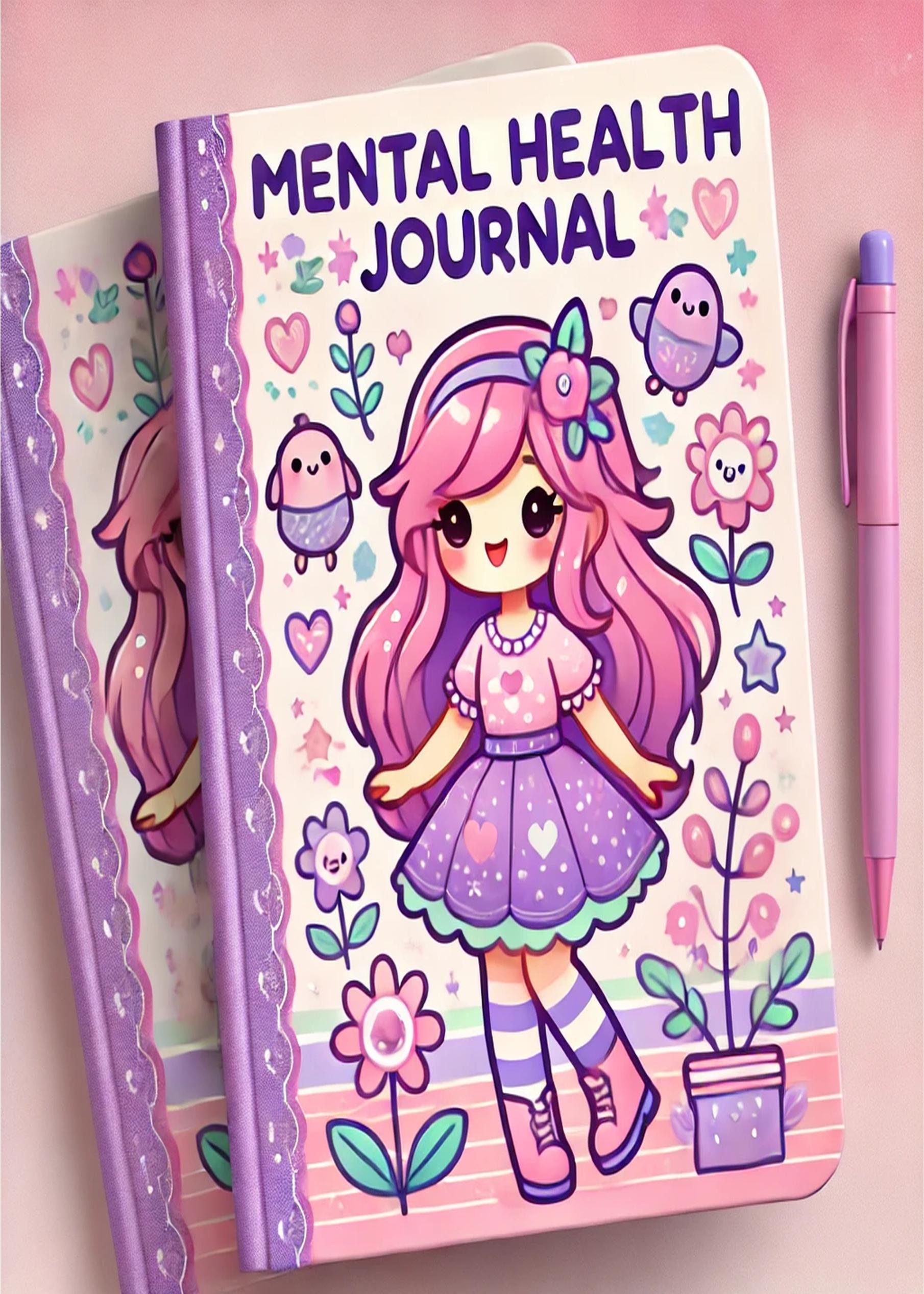 Digital Mental Health Journal, Self Care Planner (Printable)