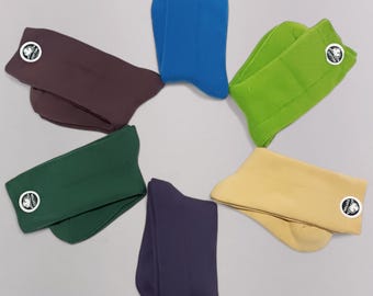 Organic Cotton Fluffy Socks Set: Women's Warm Winter Socks (6 Pairs)
