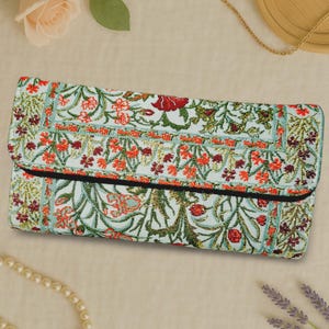 Boho Wallet for Women, Handmade Wallet with Carpet Pattern, Bohemian Style Purse, Unique Gift for Her, Ethnic Wallet, Boho Gift Idea, Hippie