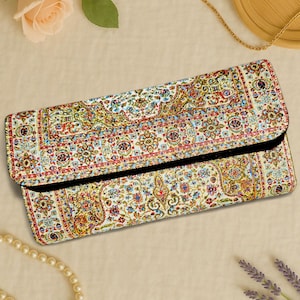 Cartera estilo boho, cartera étnica, accesorios para festivales boho, regalo hecho a mano para cartera de mujer, cartera boho, cartera hippie, cartera de mujer
