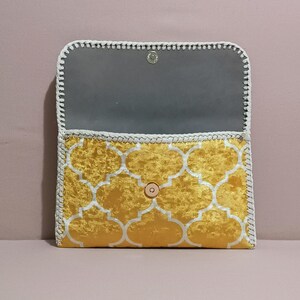 Yellow Clutch Bag, Clutch Purse, Ikat Clutch Bag, Clutch Bag Evening ...