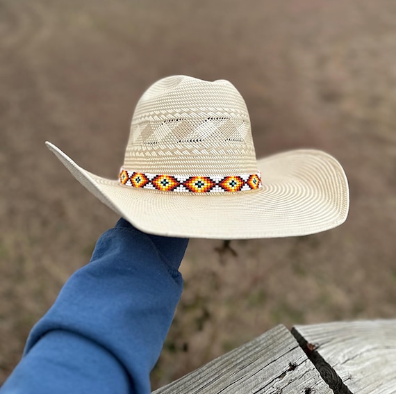 Beaded Hat Band - Etsy display picture 2
