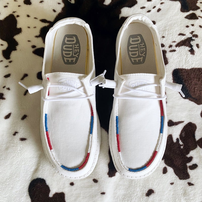 Beaded Hey Dudes Etsy