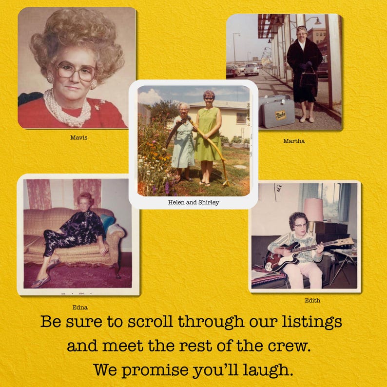 Happy Birthday If You Love Jesus Snarky Religious Card Old Lady With Big Hair Evangelist Sarcastic Birthday, 40th 50th 60th Birthday Mavis bild 5