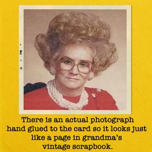 Happy Birthday If You Love Jesus Snarky Religious Card Old Lady With Big Hair Evangelist Sarcastic Birthday, 40th 50th 60th Birthday Mavis bild 4