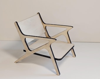 Gunlocke Style Chair DIY Kit - Miniature 1:12 scale