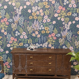 Kent Coffey Mid Century Sideboard Miniature 1:12 Scale
