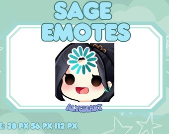 Sage Buffering Emotes - for Twitch and Discord