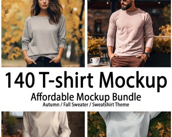 Autumn Mockup Bundle | Sweatshirt Mockups | VIP mockup