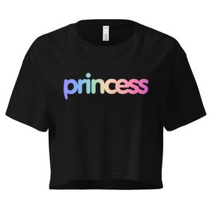 Princess (Pastell) - Crop Top für Frauen