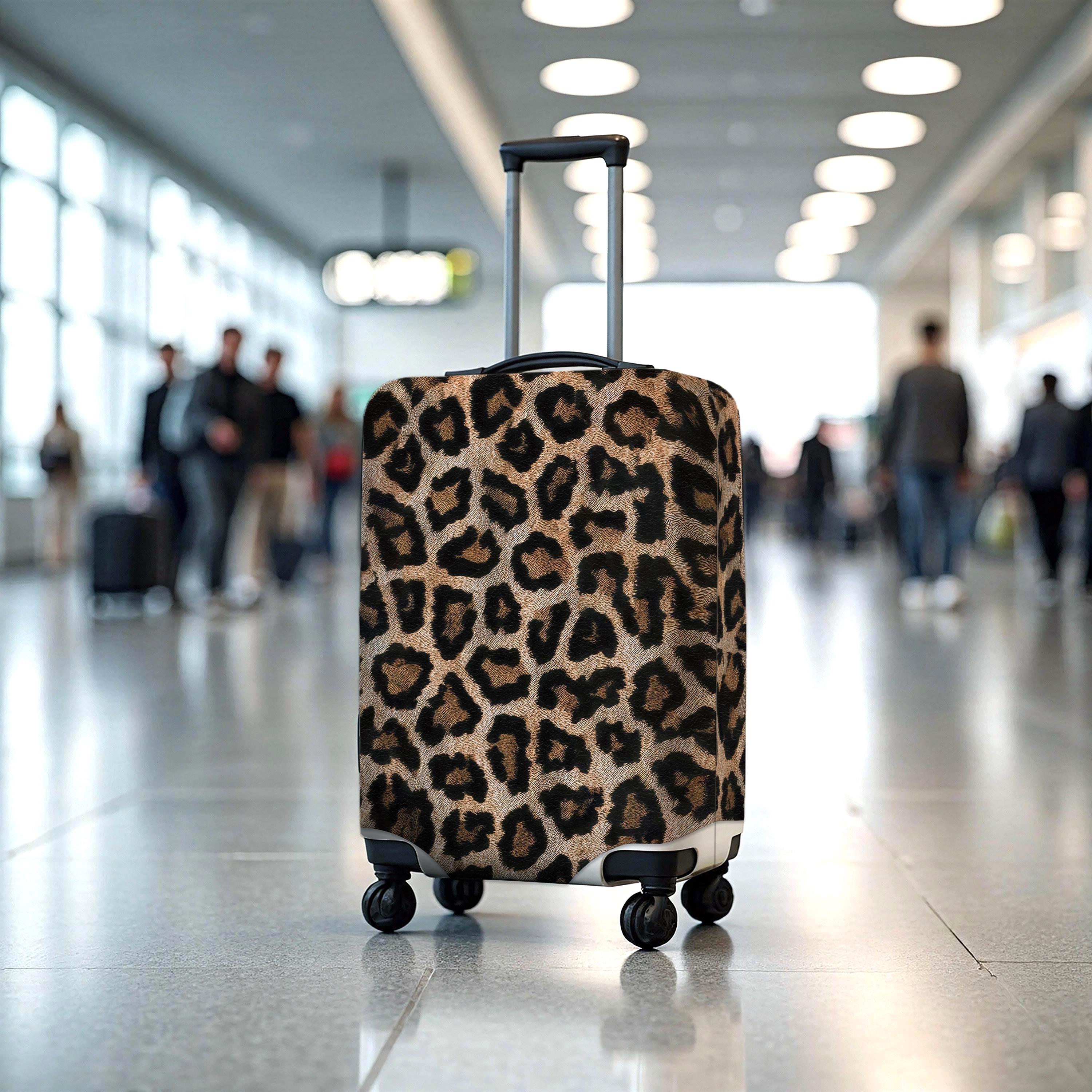 Leopard suitcase - Etsy 日本