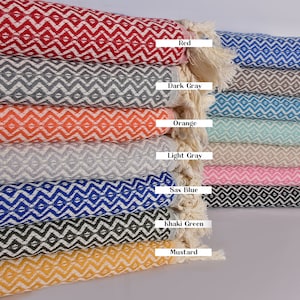 Couverture losanges, jeté de canapé, couverture en coton de 79 x 95 pouces, cadeaux de mariage personnalisés, cadeaux de mariage, housse de canapé, couverture turque reine,