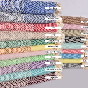 Überwurf Couch, Stranddecke, Boho Überwurf Decken, Diamant Überwurf, 79 "x 91" Baumwolle Überwurf, Tischdecke, personalisiertes Geschenk,