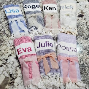 Bachelorette Party Favor, Turkish Beach Towel, Wedding Gift, Personalized Gift, Beach Towel, Bridesmaid Gifts, Housewarming Gift, Party Gift