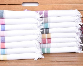 Bridesmaid Gift Towel, Custom Gift, Personalized Gifts, 40"x70" Cotton Striped Towel, Home Decor Towel, House warming Gift,