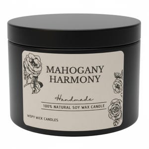 Lowest Priced 14oz 3 Wick Soy Wax Candle | Handpoured Scented Candle Cotton Wicks | High Quality Long Lasting Home Fragrance | Luxury Gift