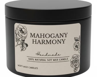 Lowest Priced 14oz 3 Wick Soy Wax Candle | Handpoured Scented Candle Cotton Wicks | High Quality Long Lasting Home Fragrance | Luxury Gift