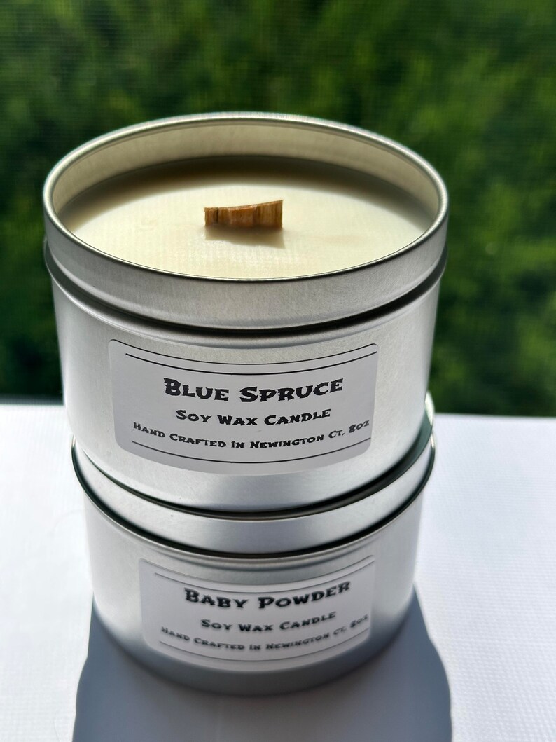 8oz Soy Candle List 2 / LOWEST PRICED / FREE Shipping / Etsy