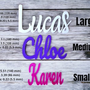 Custom Door Sign,Decorative Boys and Girls Room Sign, Custom Name Sign,Custom Name Plaque,Personalized Door Sign,3D Printed Name Sign bild 7