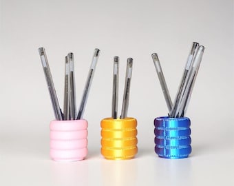 Mini Pen Holder, Minimalist Pen Holder, Desk Organizer Cup, Small Pencil Holder, Office Desk Storage, Modern Desk Accessory, Cute Pen Cup