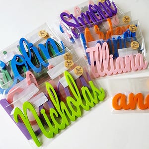 Custom Door Sign,Decorative Boys and Girls Room Sign, Custom Name Sign,Custom Name Plaque,Personalized Door Sign,3D Printed Name Sign bild 6