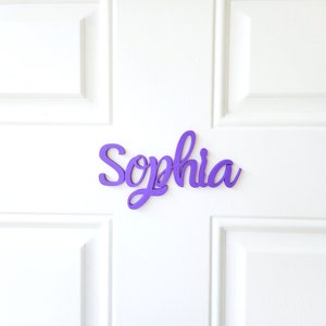 Custom Door Sign,Decorative Boys and Girls Room Sign, Custom Name Sign,Custom Name Plaque,Personalized Door Sign,3D Printed Name Sign bild 2