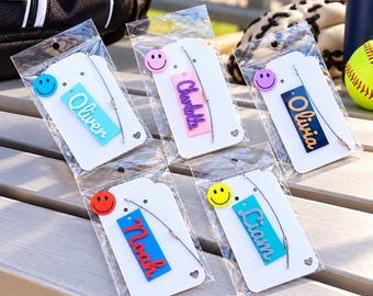 Personalized Team Name Tag, Custom 3D Printed Team Name Tag, Dance Class Name Tag, Kids Party Name Tag, Teacher Name Tag, Birthday Name Tag