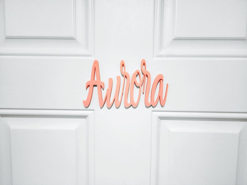 Custom Door Sign,Decorative Boys and Girls Room Sign, Custom Name Sign,Custom Name Plaque,Personalized Door Sign,3D Printed Name Sign bild 4