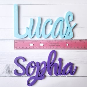Custom Door Sign,Decorative Boys and Girls Room Sign, Custom Name Sign,Custom Name Plaque,Personalized Door Sign,3D Printed Name Sign bild 8