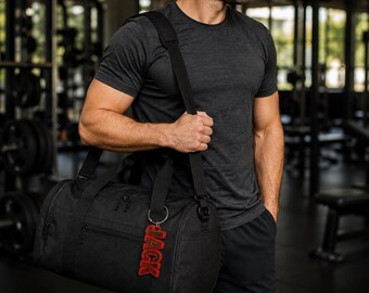 Etiqueta personalizada impresa en 3D para bolsa de gimnasio, etiqueta personalizada para bolsa deportiva, etiqueta para bolsa deportiva infantil, etiqueta de identificación para bolsa deportiva, etiqueta de regalo para equipo, etiqueta para bolsa de baile.