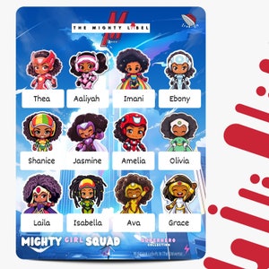 24 etiquetas adesivas com tema de super-herói infantil personalizadas | Etiquetas de nome | Etiquetas para roupas | Etiquetas escolares