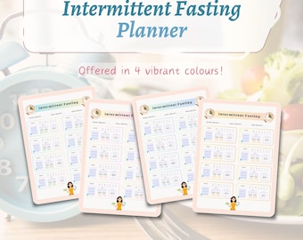 Intermittent Fasting Planner