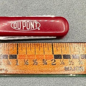 Wenger Delemont Swiss Knife DUPONT Advertising Promotional Item