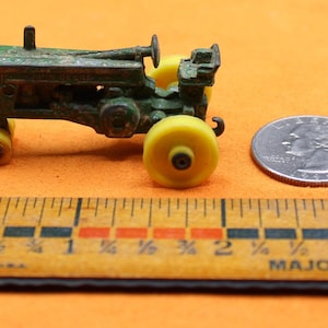 Vintage Metal Toy John Deere Tractor