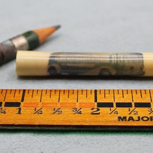 アンティーク/ヴィンテージ ブルーバード バス システム セントポール ミネソタ 広告用 弾丸鉛筆、クロス コレクタブル、