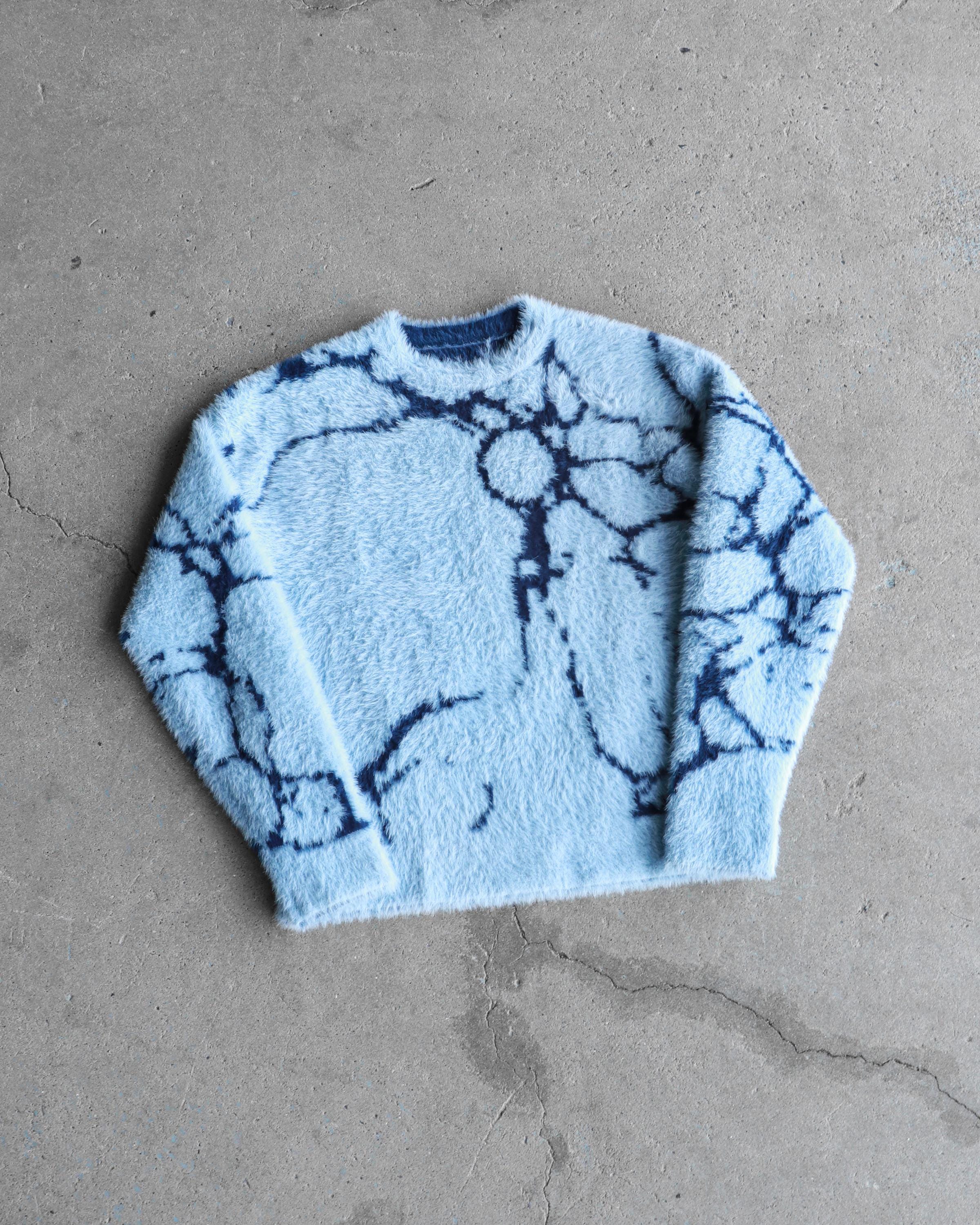 Pull Homme Tricot Motif Abstrait - Style Streetwear, Col Rond, Coupe Large | Couleurs Vives, Décontracté