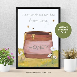 Classic Fall Honey Pot | Winnie The Pooh | Positive Affirmations