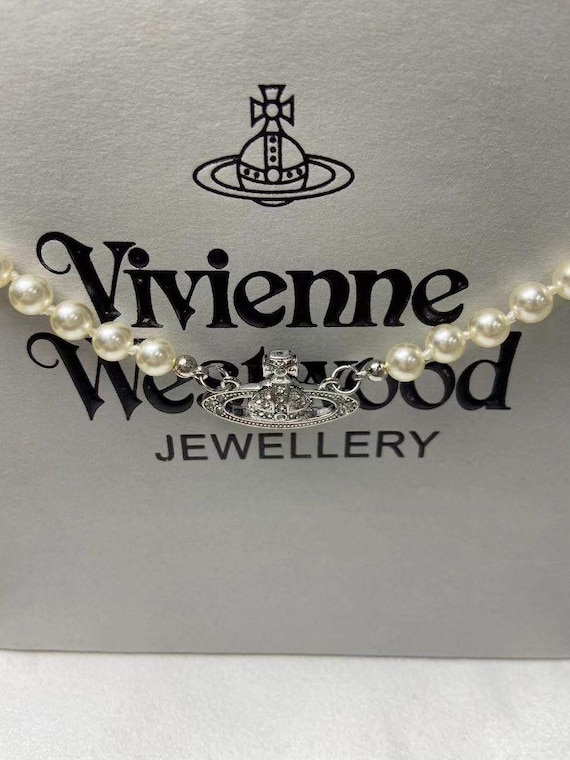Vivienne Westwood Orb Necklace Silver Authentic Gift Set - Etsy