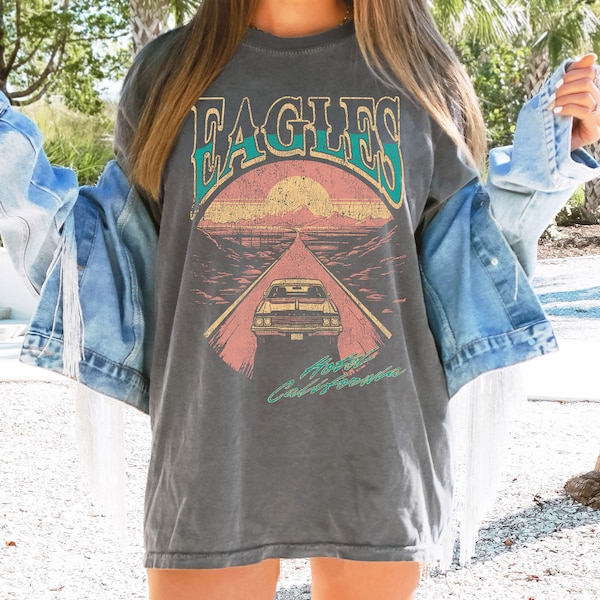 The Eagles Band T Shirts Etsy