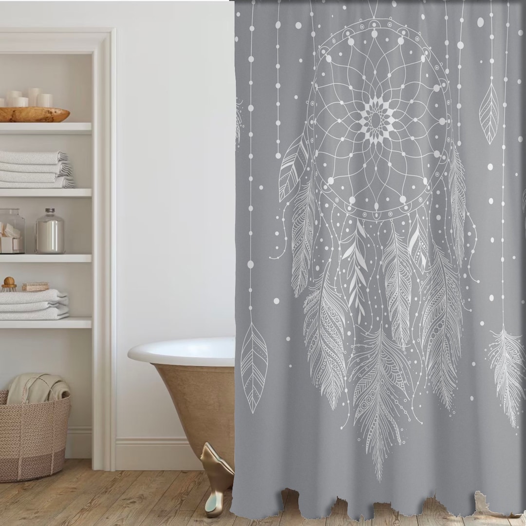 Meditational Zen & Spiritual Design spiritual Totem Shower Curtain
