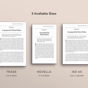 InDesign Book Template, Premade Book Design, Editable Writers Template, KDP & Ebook Template, InDesign Template, Digital Download