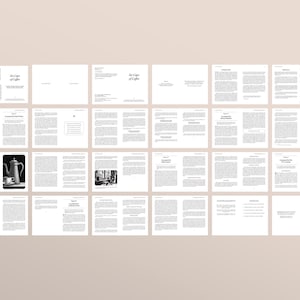 InDesign Book Template, Premade Book Design, Editable Writers Template, KDP & Ebook Template, InDesign Template, Digital Download