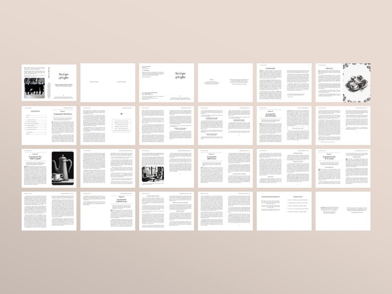 InDesign Book Template, Premade Book Design, Editable Writers Template, KDP & Ebook Template, InDesign Template, Digital Download