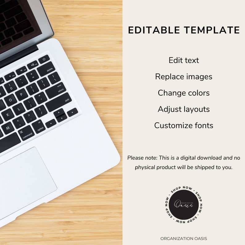 100 Page Cookbook Template, Recipe Book Template, Cook Book Template, Recipe Template, Canva Templates