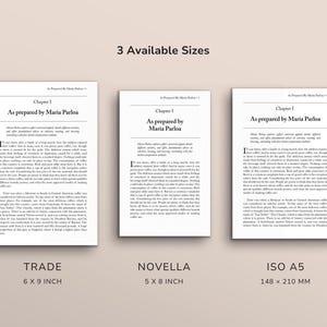 Affinity by Canva Book Template, Premade Book Design, Editable Writers Template, KDP & Ebook Template, Affinity Template