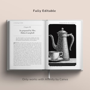 Affinity by Canva Book Template, Premade Book Design, Editable Writers Template, KDP & Ebook Template, Affinity Template