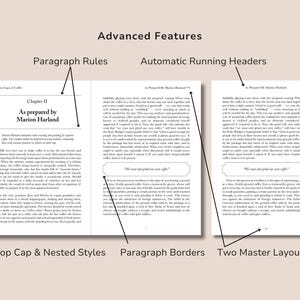 InDesign Book Template, Premade Book Design, Editable Writers Template, KDP & Ebook Template, InDesign Template, Digital Download